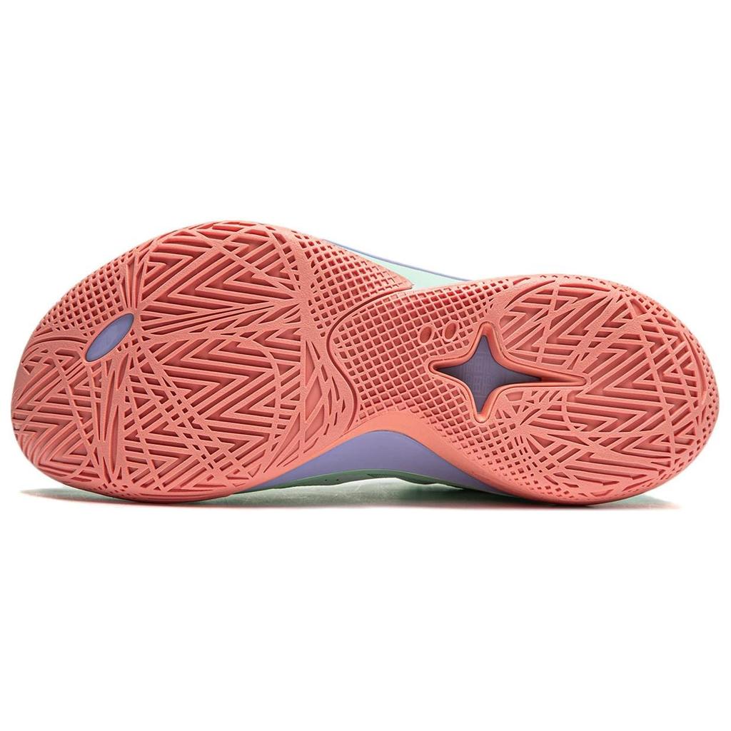 Li Ning SONIC 12 Low Top Basketball Shoes Men's Green ABAU019-5
