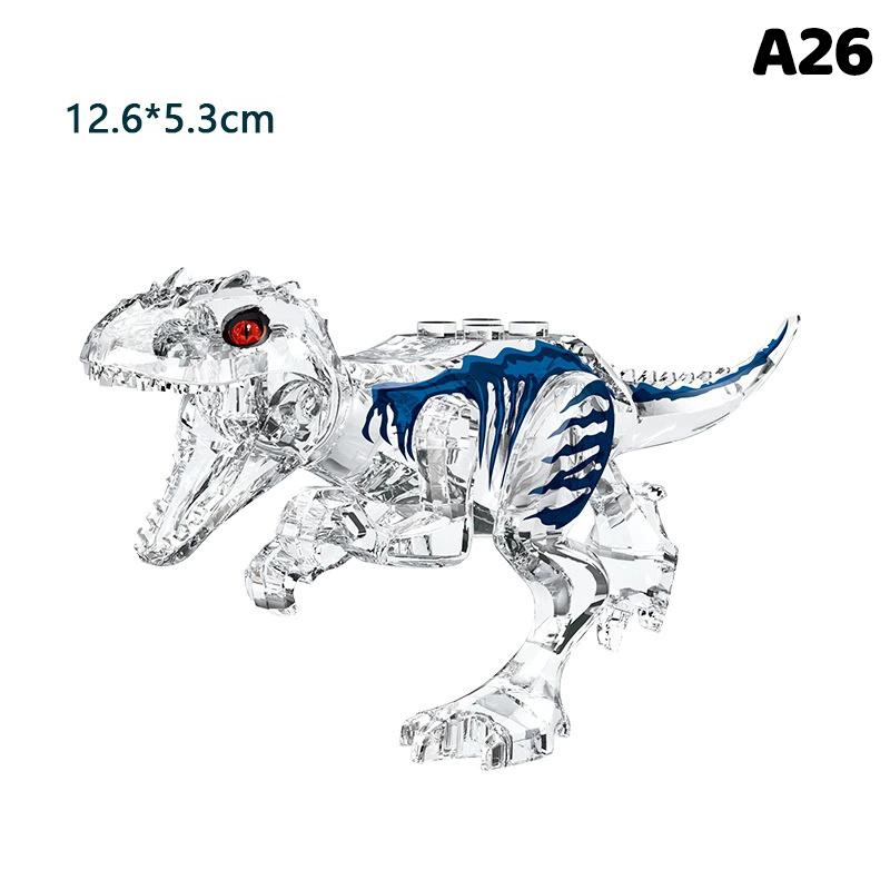 Dinosaurs World Dinosaurs Model Diy Bricks Toys Building Blocks Assemble Educational Toys For Kids Xmas Gifts