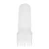 Flacone Applicatore Pettine Radici Semi Trasparente per Olio Applicatore per Tinta Capelli 160ml per Casa Salone