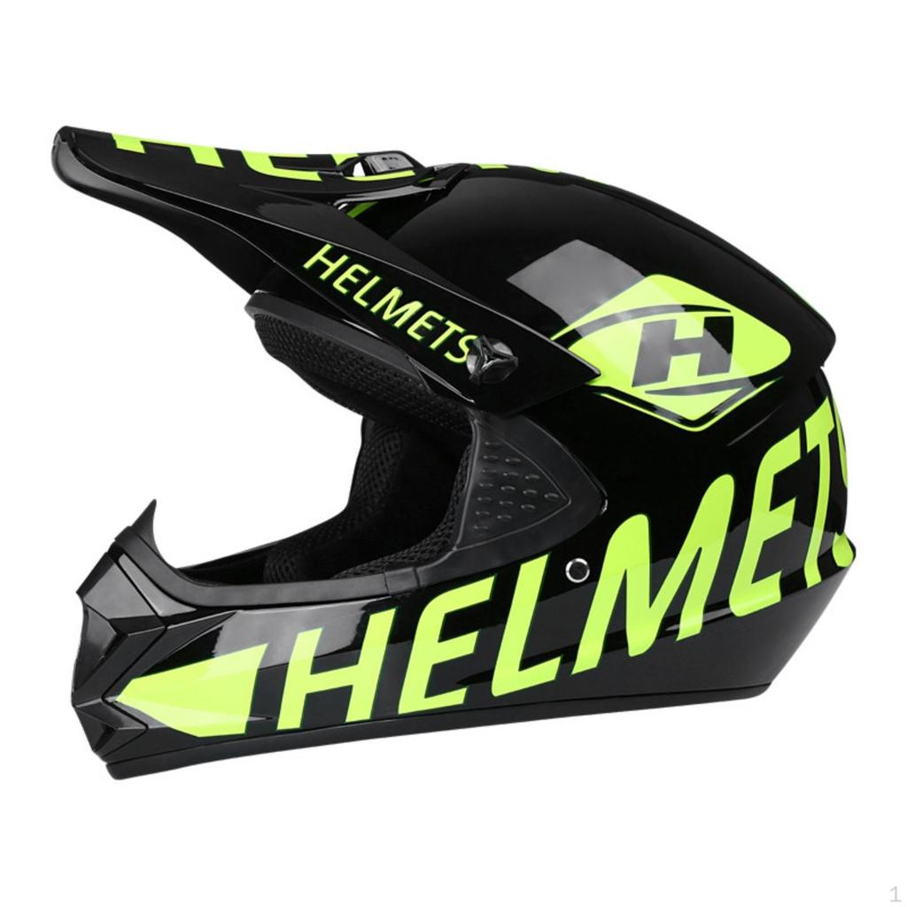 Motocross Helmet Aerodynamic FullCoverage for Motorcyclists, Riders, Downhill