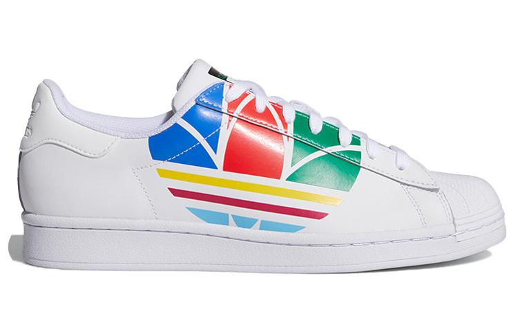 Adidas Superstar Pure 'Colorful Trefoil Cloud White' FU9519