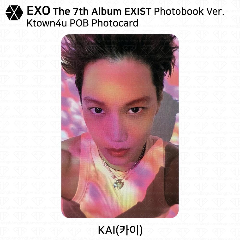 EXO CD まとめ売り EXO The 7th Album EXIST POB Photocard Apple Music Soundwave