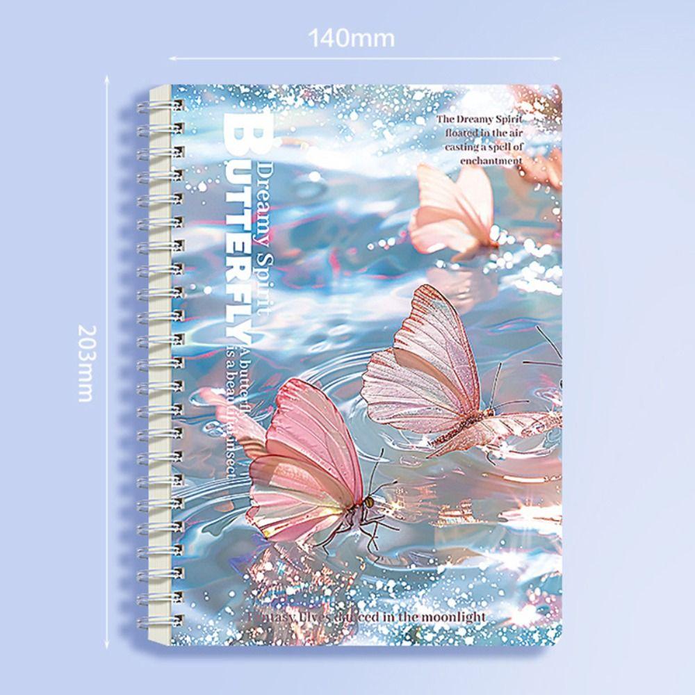 A5 Spiral Notebooks Color Hand Account Book Thickened Notepad  Gift
