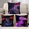 Jinu Kpop Demon Hunters Cushion Cover Inches Farmhouse Decor Home Throw Pillow Covers For Couch Decorations
