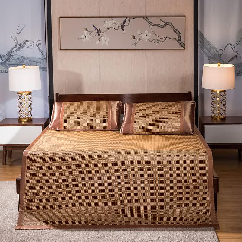 Yiyiai Double-Sided Rattan Mat Set