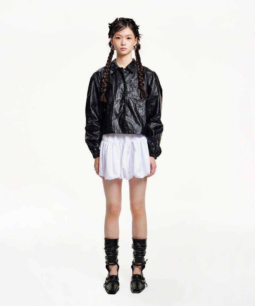 Eipeuleonwei Kiyoka Black Metal Work Shirt