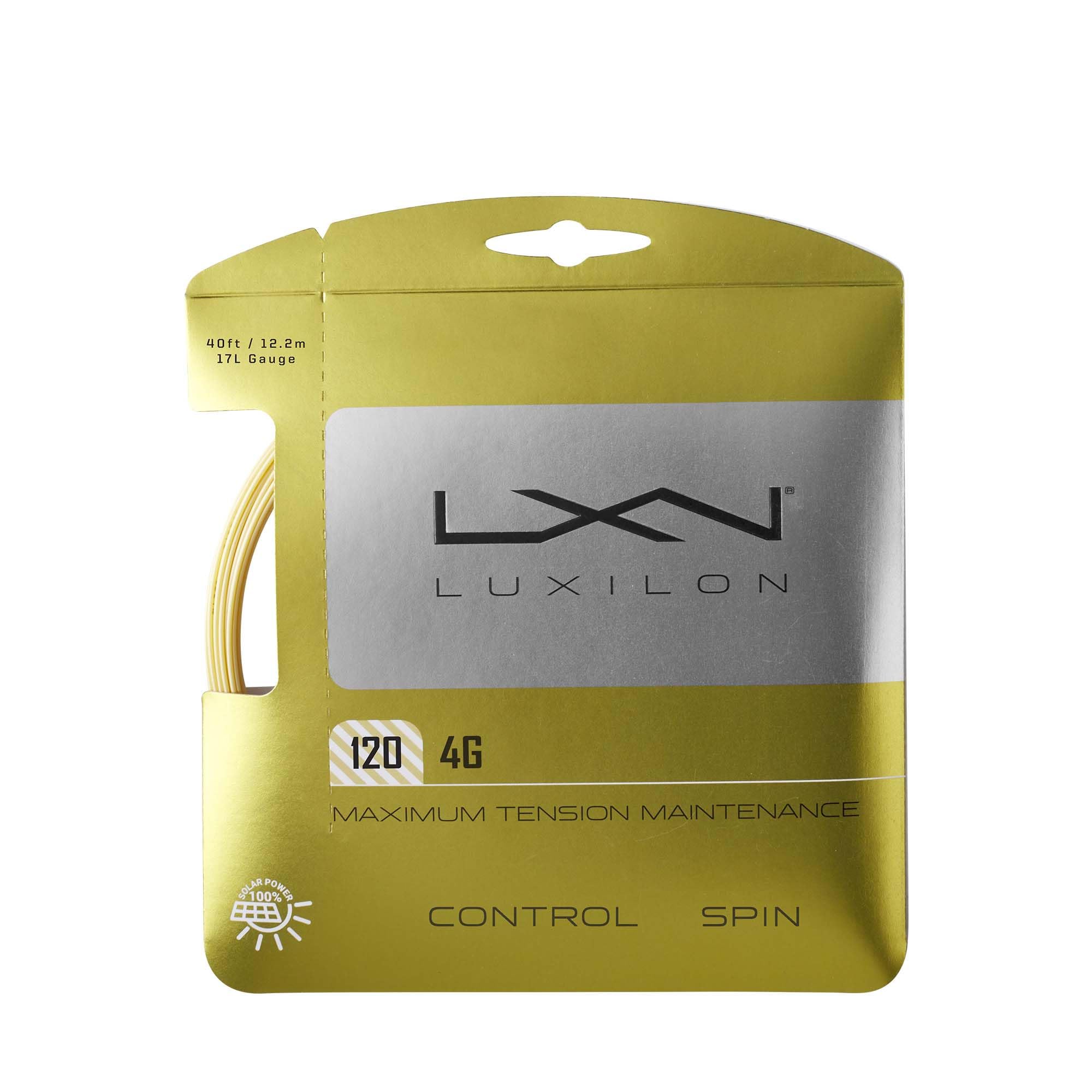 

LUXILON Tennis 125g WR8313201120 String, 4G, (Single), Gold, золотой