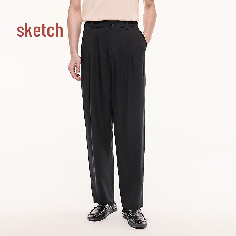 Men s Relaxed Fit Straight-Leg Casual Pants S