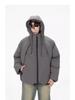 Unisex Trendy Deconstructed Winter Cotton Hooded Jacket