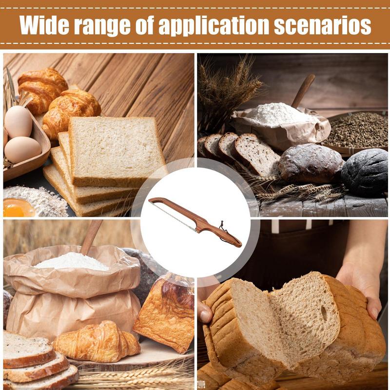 Sourdough Bread Slicer Bread Cutter Bow Saw For Slicing Sourdough Bow Bread Cutter For Sourdough Wooden Bread Bow Cutter For