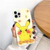 Transparent Case for Samsung A04 A14 A23 M33 M53 Realme 10 9 C35 C55 VIVO X80 Infinix Hot 30 Note 11 Tecno Spark 8P Pro P-33 Pokemons Pikachu