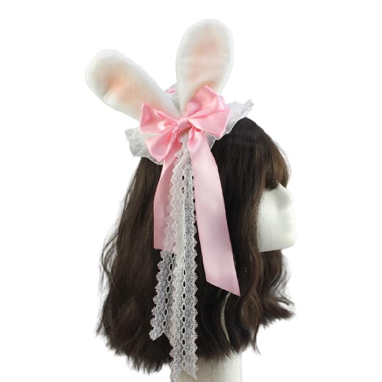 Элегантная плюшевая шапочка с ушками, заколка для волос, шляпка-бант с розой, кружевная шляпка, головной убор для уникального стиля, аксессуар для Хэллоуина