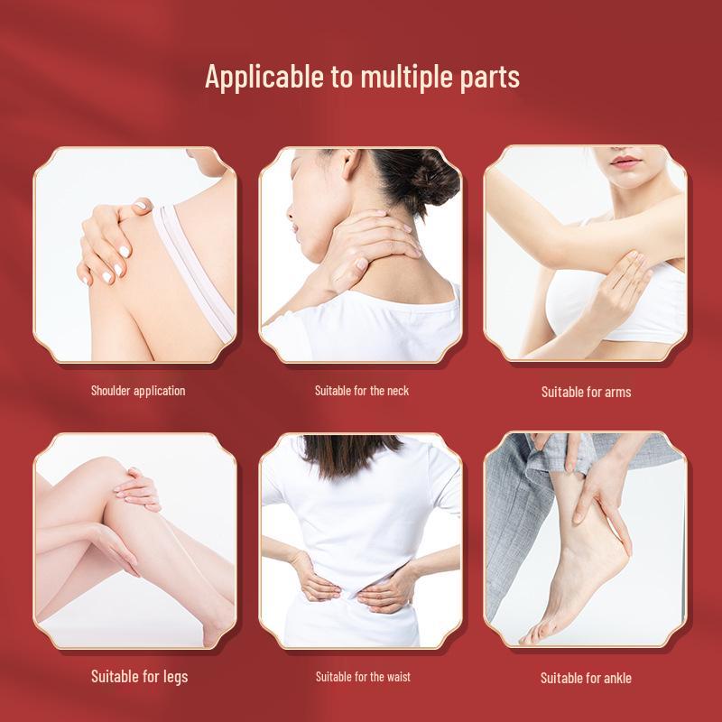 Roll-on de Moxabustão: Líquido Aquecedor e Ativador para Ombro e Pescoço