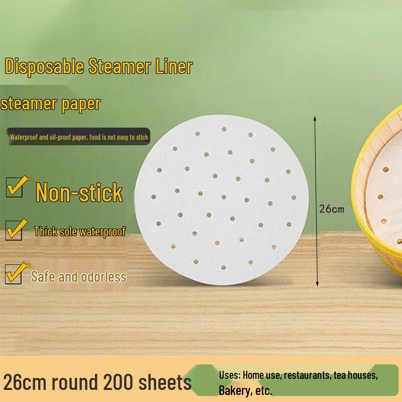

Disposable Steamer Paper Liners