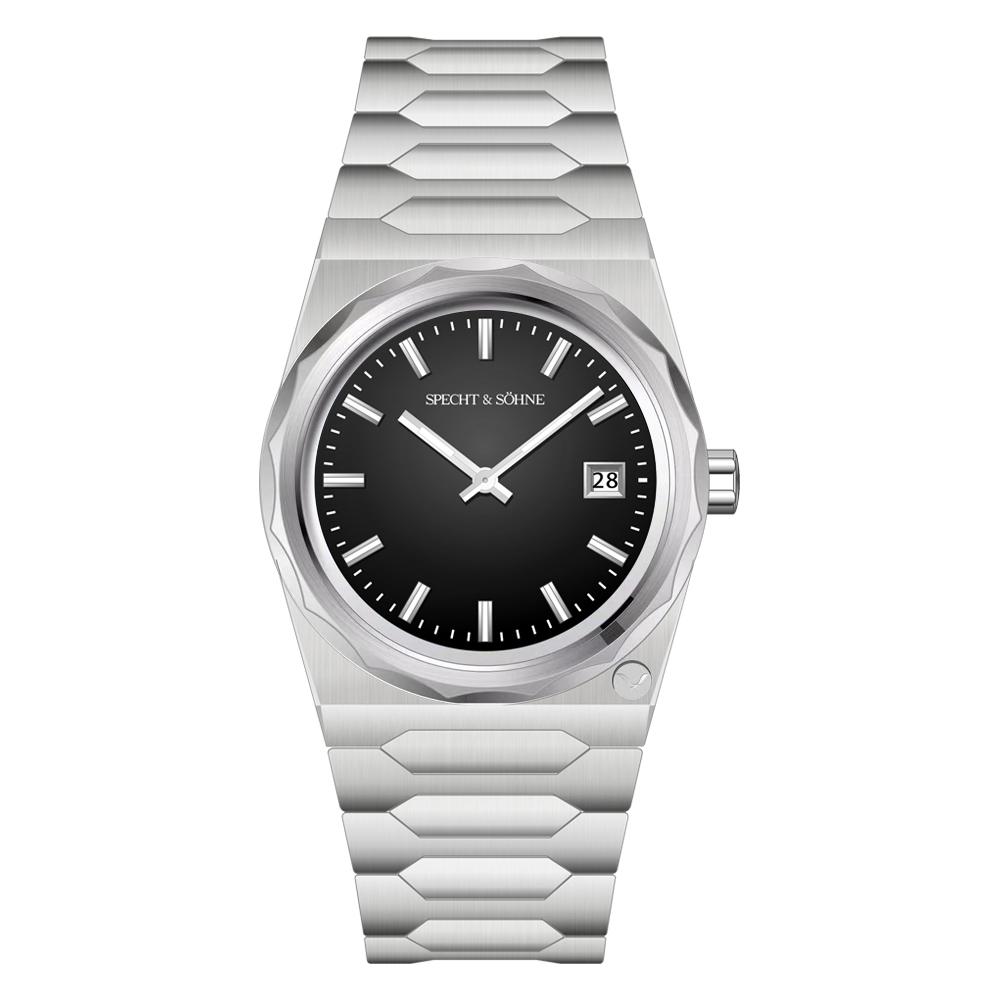 

2025 Новинки Specht & Söhne 222 Золотые часы для мужчин Супертонкие стальные сапфировые классические кварцевые часы Relogio Masculino 37 мм