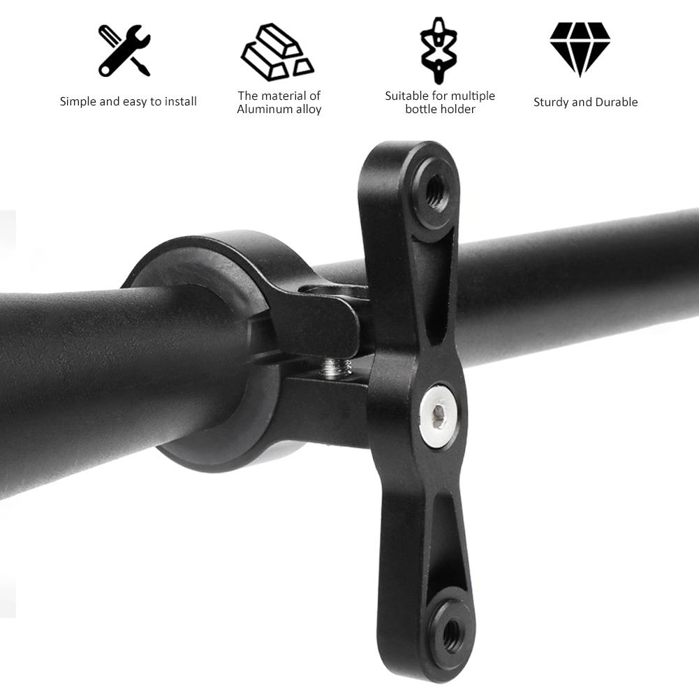 Hliníková slitina Držák na láhev na kolo Konverzní sedlo Držák na pohár na vodu pro cyklistiku Nastavitelný