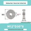 Stainless Steel M3/M6/M10 High-Strength Knurled Nut