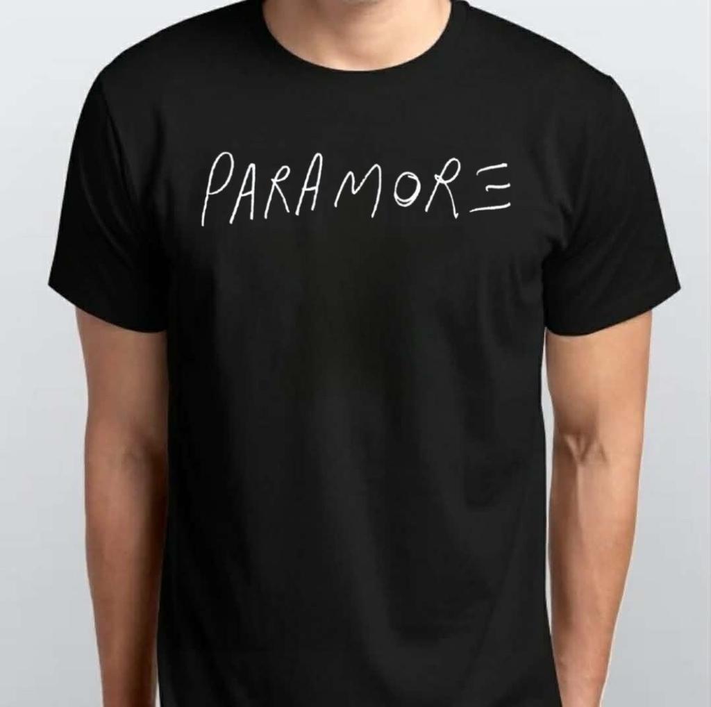 PARAMORE NEW Graphic Print Unisex T-SHIRT S M L XL XXL 3 4 XL Black White
