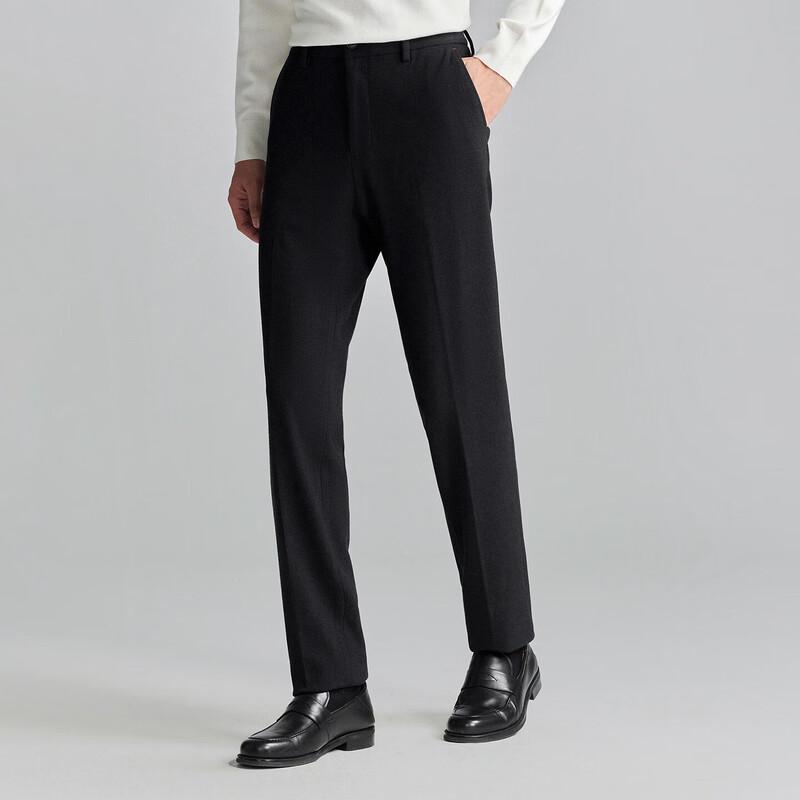 Men's Business Casual Straight-Leg Trousers