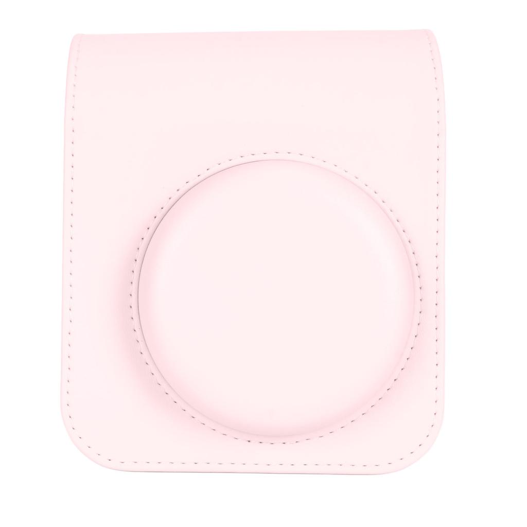 Camera Case PU Leather Protective Camera Cover Bag with Adjustable Shoulder Strap for Fuji Instax Mini 12