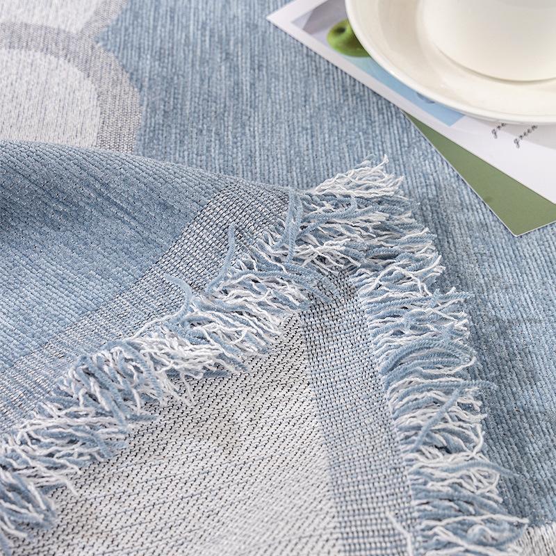 Nou Chenille Modern Simplu Față-verso Prosop de Sofă Material Husă de Sofă All-inclusive Husă de Pătură de Sofă Anti-zgârieturi de Pisici