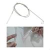 Long Pipe Cleaner Flexible Tube Cleaning Brush Fridge Tool, Stainless Steel Kitchen Drain