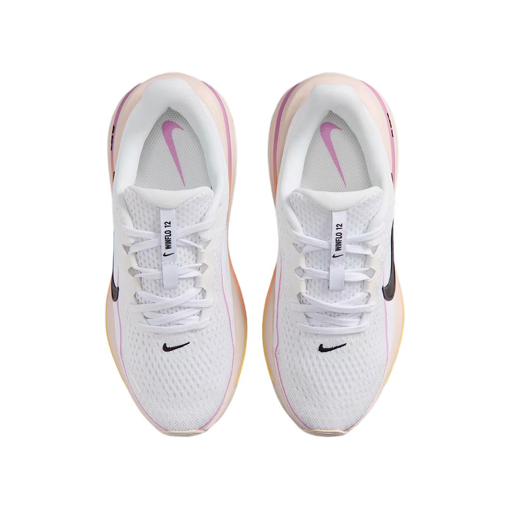 Nike Malla Winflo 12 Amortiguación Ligera Ajuste Cómodo Transpirables Rebote Caña Baja Zapatillas de Running Unisex para Correr IQ9767-101