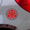 Iron Man Logo Reflective Waterproof Decal Car Stickers Motorcycle Styling Decor
