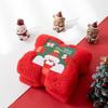 Christmas Holiday Towel With Coral Fleece Material For Festive Gift Giving