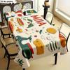 [JIT] 1pc Soft and Fashionable 2D Flat Tablecloth, Machine Washable and Easy To Clean.zyc