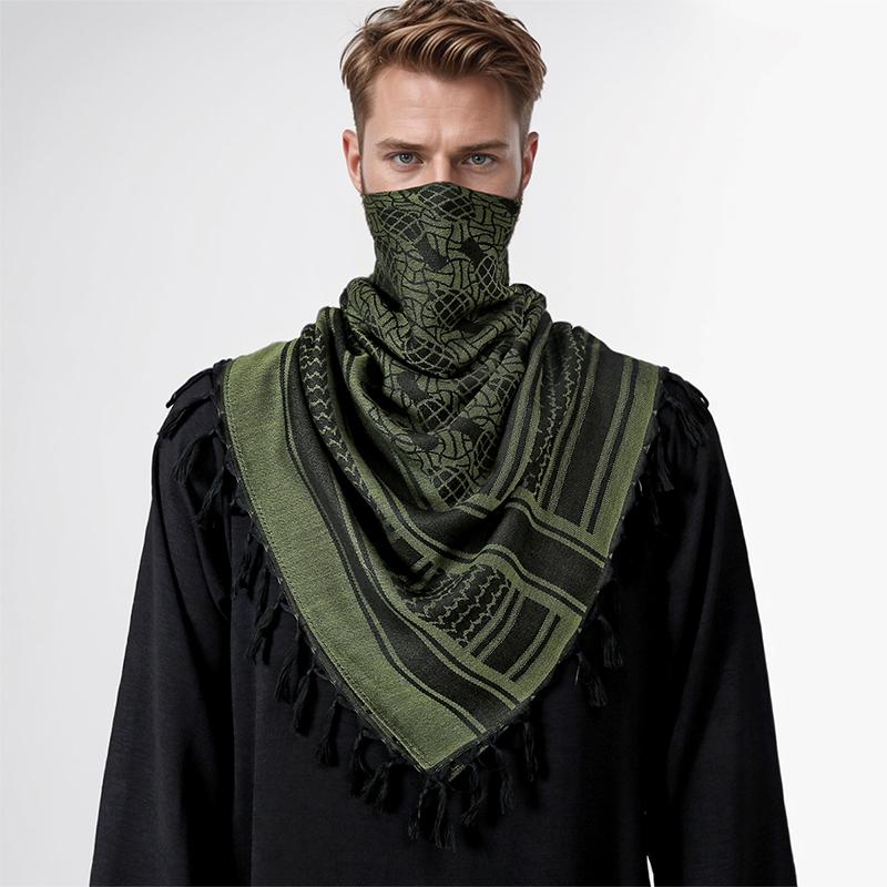 2024 Special Forces Free Variety Tactical Desert Arab Scarves Men Women Military Windproof Hiking Decorative Hijab Scarf Outdoor