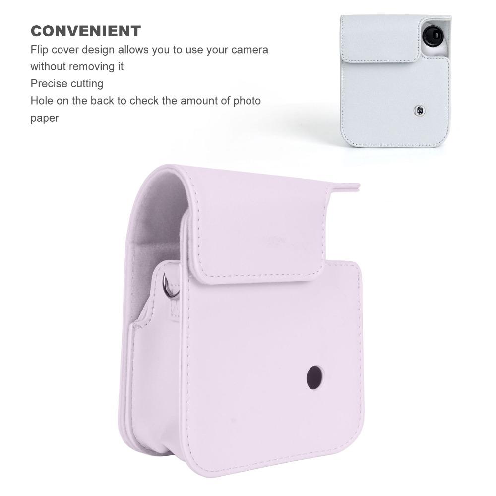 Soft Lining Interior Protective Camera Cover Bag for Fuji Instax Mini 12 Vlog Recording