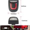 2X Car Number License Plate Light Lamp Bulbs Red White Canbus LED For Chevrolet Chevy Silverado GMC Sierra 1500 2500