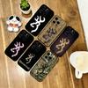 Deer Hunting Camo Phone Case For iPhone 17,16,15,14,13,12,11 Plus,Pro Max,XS,Soft Silicone Black Cover