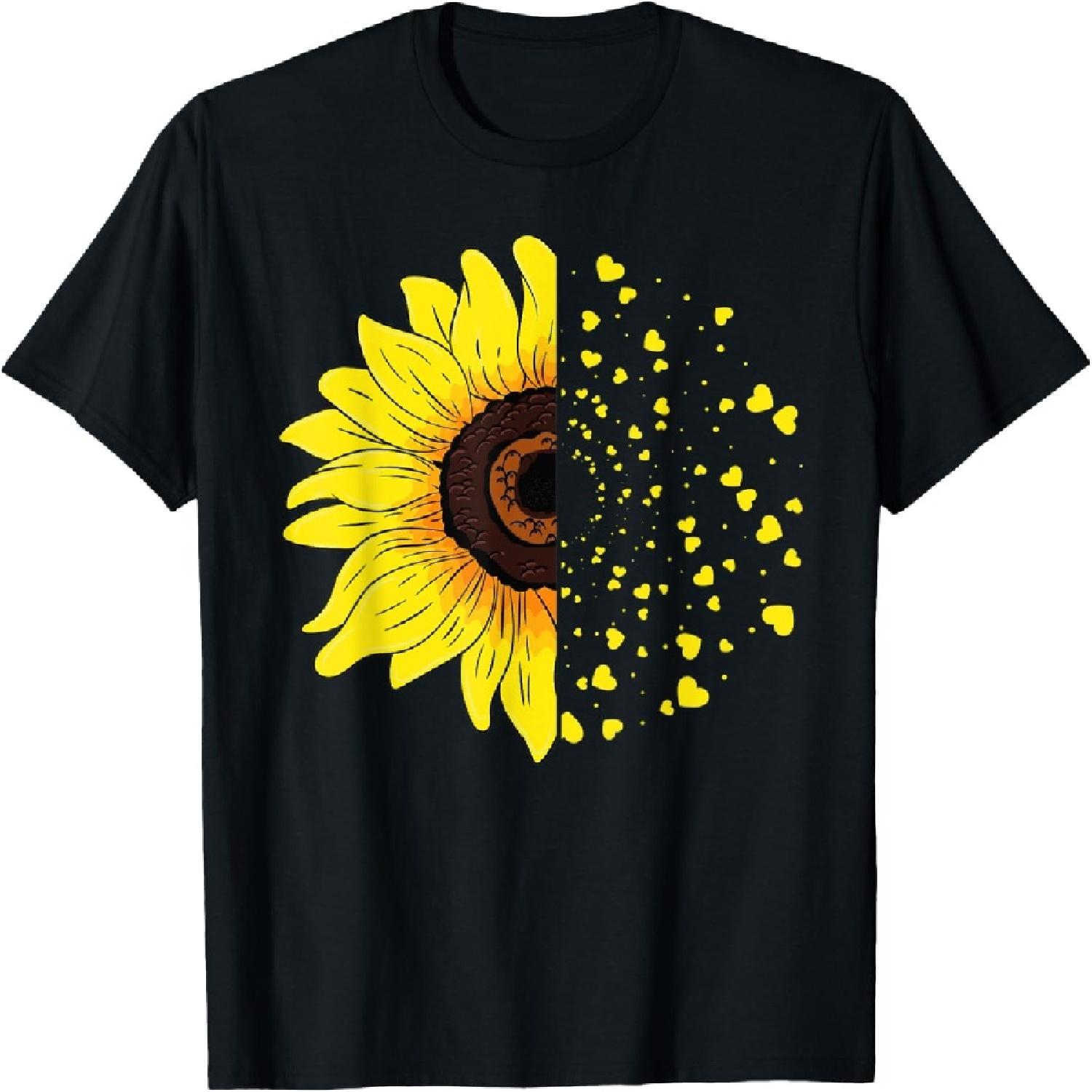 

Blossom Sunflower Hearts Yellow Flower Gardener Sunflower T-Shirt XXXXXL різнокольоровий