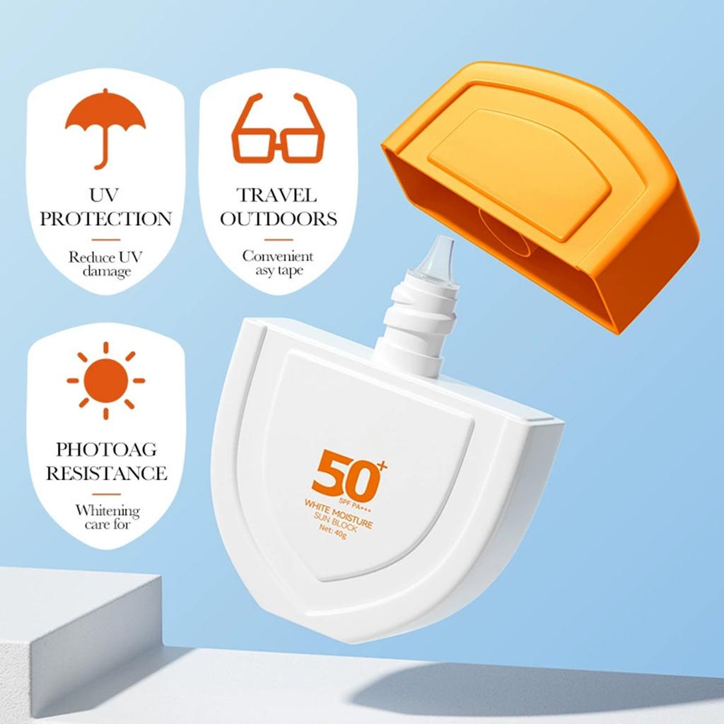 Moisturizing Sunscreen,  UV Resistant, Suitable For Outdoor UseSeaside, Mountain Climbing,Reduce UV Damage,40g