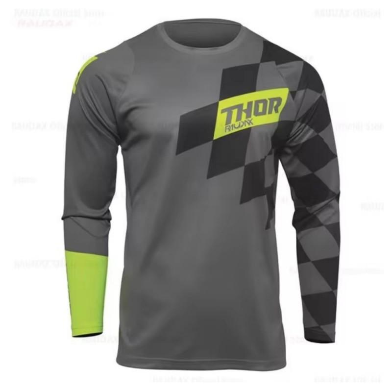 Mountainbike Downhill Trikot Radtrikot Schnelltrocknend Atmungsaktiv MTB Bekleidung Herren Damen Fahren