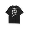 Li Ning X Star Wars Collaboration Printed Crew Neck Pullover Short Sleeve T-Shirt Men Tops Black AHSR407-4