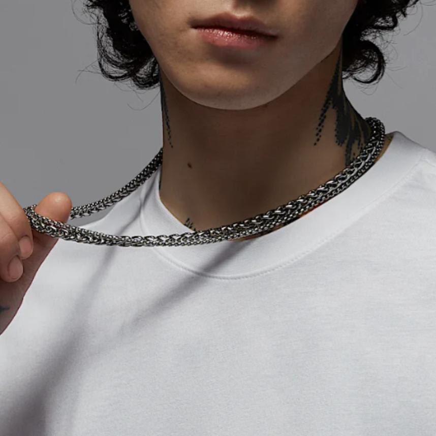 Jordan Air Simple Comfortable Fashion Short Sleeve T-Shirt Men Tops White Black Fitness-Red IB7354101