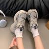Platform dad shoes women's spring and autumn new casual sports shoes mesh breathable running shoes