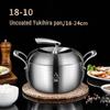 Wutuo 24cm 316 Stainless Steel Apple Soup Pot