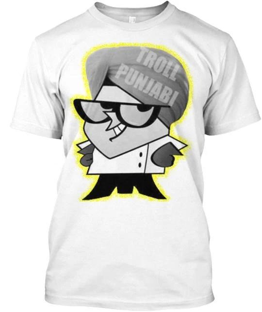 

Troll Punjabi Tee 100% Cotton T-shirt Mens Tees Top Made in the USA T-Shirt Tee Top Unisex S