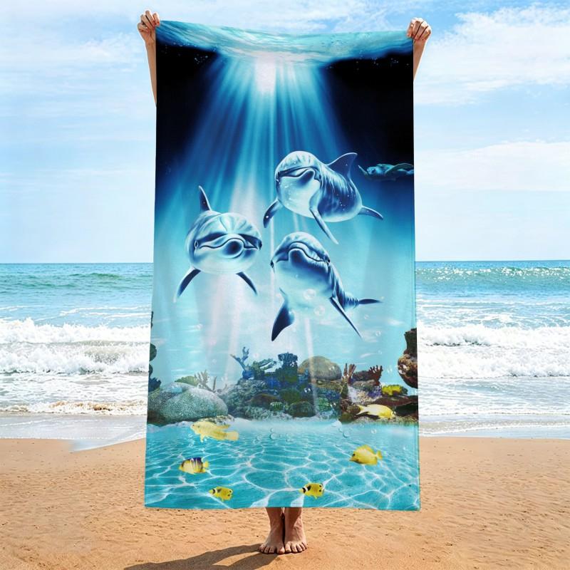 Ultra Absorbent Quick Dry Microfiber Beach Towel Pool Swim Spa Travel Lightweight Bath 70x140cm