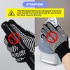 Spot Hairdressing Heat-Resistant PVC Non-Slip Gloves for Curling Irons & Straighteners