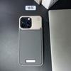 Leather Scent Aluminum Frame Phone Case IPhone 15 Pro Max Borderless Shockproof Cover