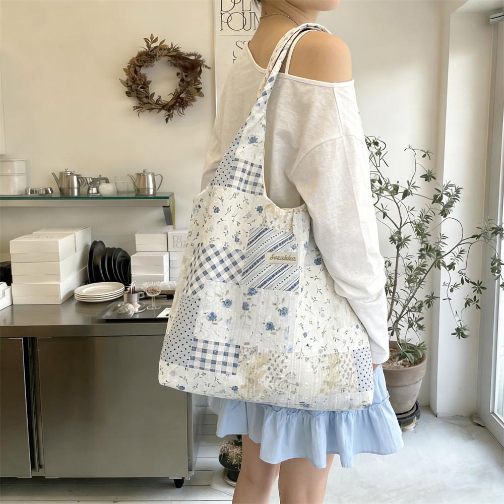 Casual Floral Tote Bag For Women With Large Capacity And Pouch Organizer