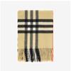 Burberry Wide Check Cashmere Fringe Scarf A2021