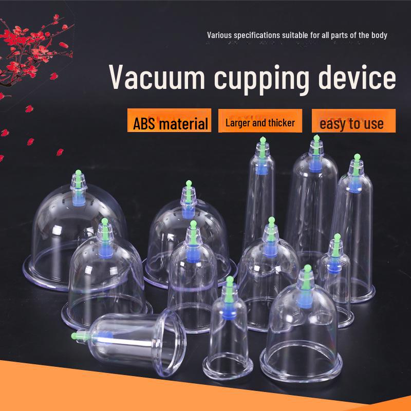 Home Vacuum Cupping Device - Large Single Tank Set for Medical Use