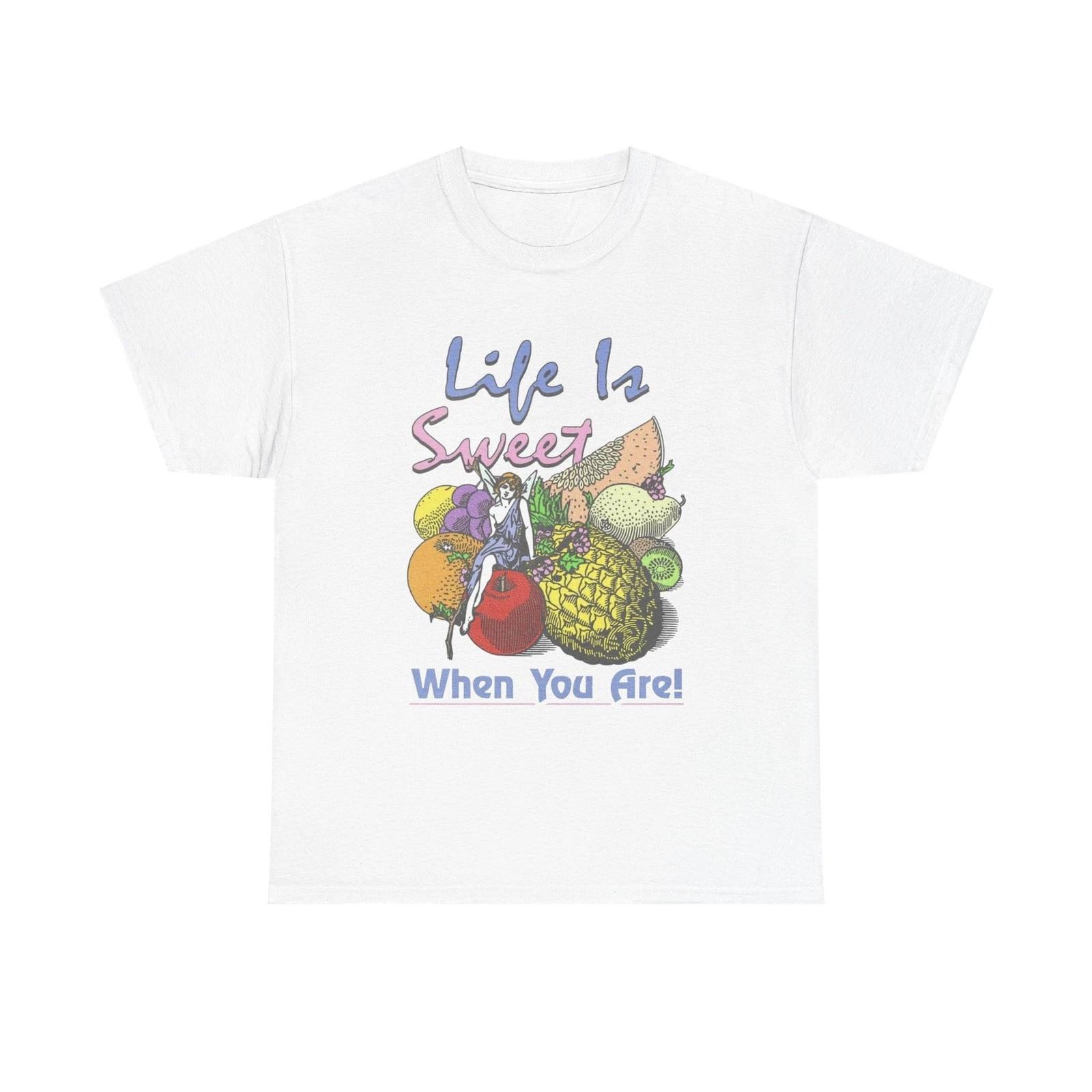 Life Is Sweet Graphic T Shirt ADULT NEW 2XL