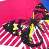 Dior 22ANP090I610 Butterfly butterfly  Scarf silk pink/blue